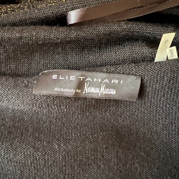 ELI TAHARI  Merino Wool cardigan size S - Picture 13 of 16